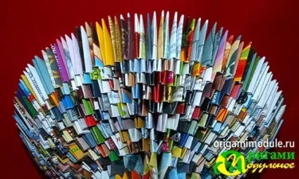 Модульне орігамі самовар