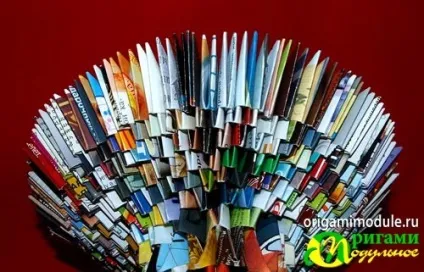 Модульне орігамі самовар