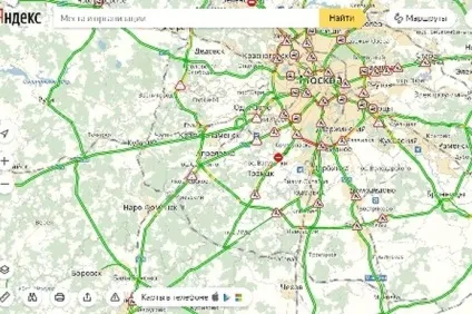 Москва, новини, 21-кілометрова пробка утворилася на МКАД (пробці) Москва, новини, 21-кілометрова пробка утворилася на МКАД