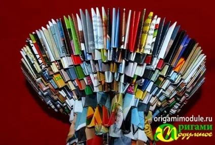 Модульне орігамі самовар