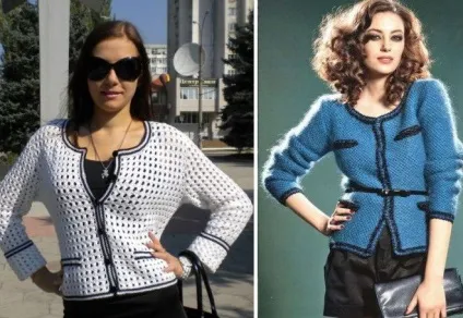 Модний жіночий в'язаний жакет для повних (жакет) Модний жіночий в'язаний жакет для повних