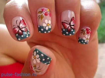 Модний манікюр з малюнками на нігтях фото і схема, pulse fashion (схема) Модний манікюр з малюнками на нігтях фото і схема, pulse fashion