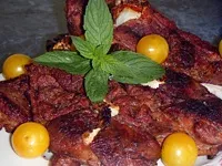 М'ясо, тушковане з картоплею і квасолею, кулінарні рецепти (м'ясо) М'ясо, тушковане з картоплею і квасолею, кулінарні рецепти