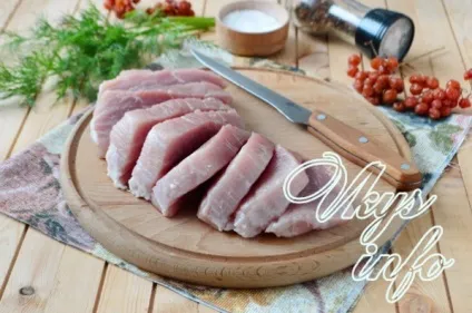 М'ясо по-французьки з картоплею в духовці - рецепт з фото (по-французьки) М'ясо по-французьки з картоплею в духовці - рецепт з фото