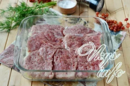 М'ясо по-французьки з картоплею в духовці - рецепт з фото (рецепт) М'ясо по-французьки з картоплею в духовці - рецепт з фото