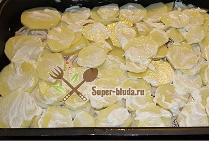 М'ясо по-французьки з картоплею в духовці рецепт з фото, м'ясо по-французьки (картопля запечена з сиром) М'ясо по-французьки з картоплею в духовці рецепт з фото, м'ясо по-французьки