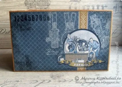 Чоловік органайзер - автовінтажний - (мк схема), країна майстрів (аплікація) Чоловік органайзер - автовінтажний - (мк схема), країна майстрів