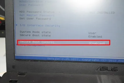 Налаштування bios на ноутбуці asus x550c (настройка) Налаштування bios на ноутбуці asus x550c