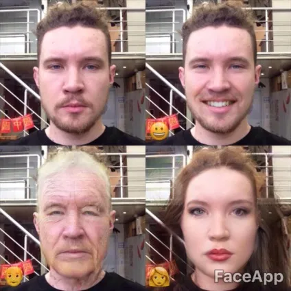 Додаток faceapp перетворить тебе в жінку, старого, омолодить або розвеселить (faceapp) Додаток faceapp перетворить тебе в жінку, старого, омолодить або розвеселить