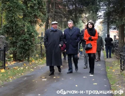 Звичаї на поминках в річницю смерті (смерті) Звичаї на поминках в річницю смерті