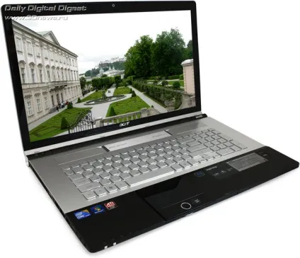 Ну дуже великий ноутбук - acer ethos 8943g