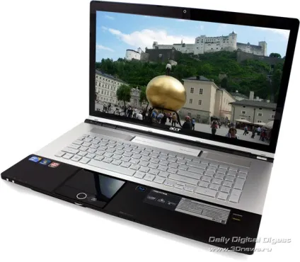 Ну дуже великий ноутбук - acer ethos 8943g