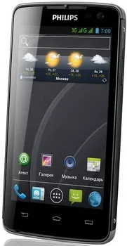 Огляд philips xenium w732 android-довгожитель з панелькой