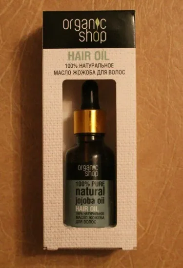 Organic shop hair oil 100% натуральне масло жожоба для волосся відгуки (засоби для волосся) Organic shop hair oil 100% натуральне масло жожоба для волосся відгуки