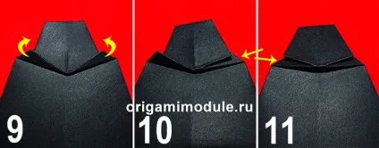Орігамі сорочка з краваткою з паперу (паперу) Орігамі сорочка з краваткою з паперу