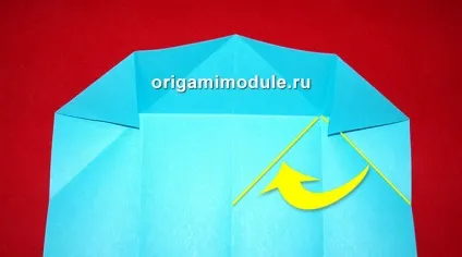 Орігамі сорочка з краваткою з паперу (сорочка) Орігамі сорочка з краваткою з паперу