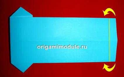 Орігамі сорочка з краваткою з паперу (Модульне орігамі ваза) Орігамі сорочка з краваткою з паперу