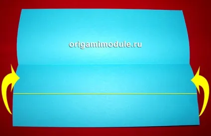 Орігамі сорочка з краваткою з паперу (техніці модульне орігамі) Орігамі сорочка з краваткою з паперу