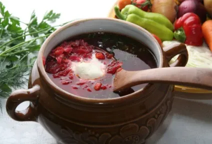 Про користь борщу, чарівна