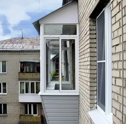 Засклення балконів в хрущовці 6 способів - про ремонт