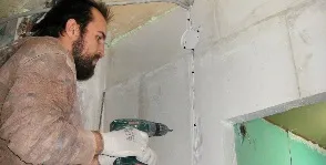 Пазогребневі блоки для зведення перегородок (зведення) Пазогребневі блоки для зведення перегородок