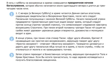 Пасхальна служба у скільки починається і закінчується