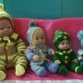 Пенал і олівці для ляльок (ранній розвиток) Пенал і олівці для ляльок