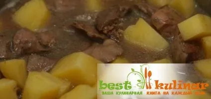 Печінка з картоплею в мультиварці (картоплею) Печінка з картоплею в мультиварці