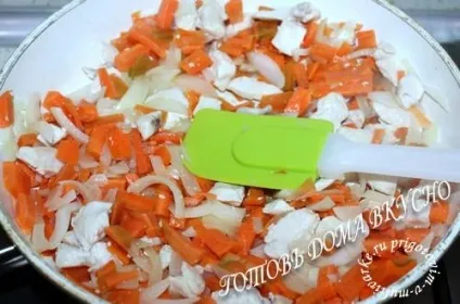 Перловка з куркою рецепт з фото в горщиках