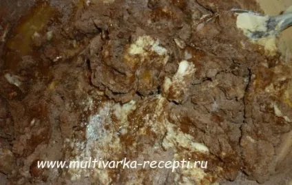 Піщано-шоколадне тісто рецепт