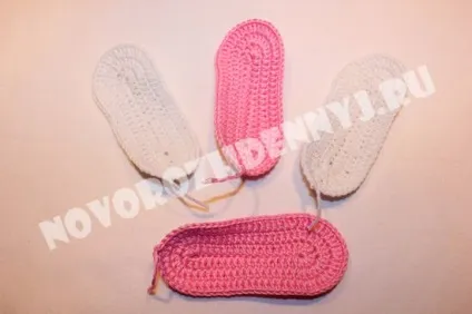 Пінетки сандалики гачком для дівчинки (пінетки) Пінетки сандалики гачком для дівчинки