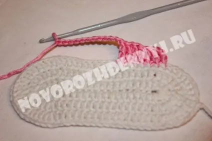Пінетки сандалики гачком для дівчинки (пінетки) Пінетки сандалики гачком для дівчинки