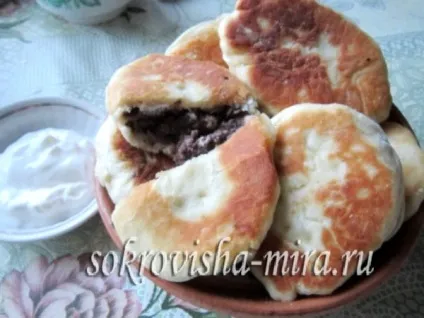 Пиріжки з лівером і картоплею смажені (лівером) Пиріжки з лівером і картоплею смажені