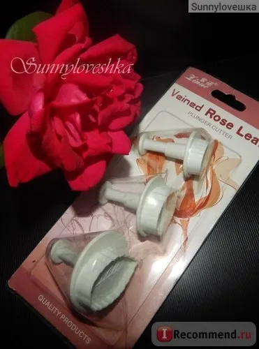 Плунжер кондитерський zinuo листя троянди (veined rose leaf) - «плунжер допоможе легко і просто зробити (троянди) Плунжер кондитерський zinuo листя троянди (veined rose leaf) - «плунжер допоможе легко і просто зробити