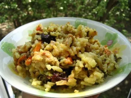 Плов з чорносливом і куркою - покроковий рецепт з фото на (рецепти) Плов з чорносливом і куркою - покроковий рецепт з фото на