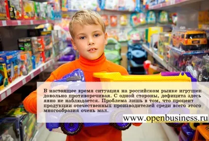 Виробництво дитячих іграшок ситуація на ринку та перспективи розвитку бізнесу (бізнесу) Виробництво дитячих іграшок ситуація на ринку та перспективи розвитку бізнесу
