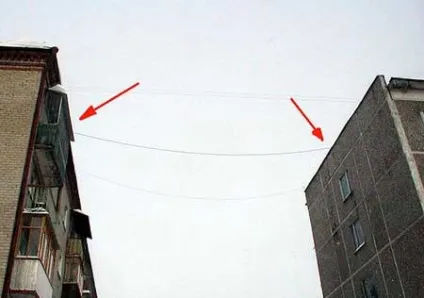 Протяжка кабелю через кілька будинків (кілька) Протяжка кабелю через кілька будинків