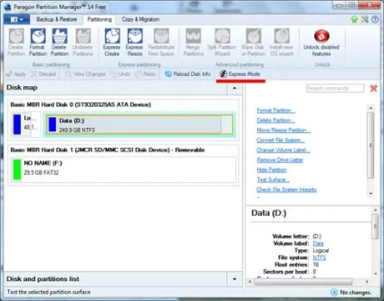 Програма для поділу жорсткого диска paragon partition manager 14 free