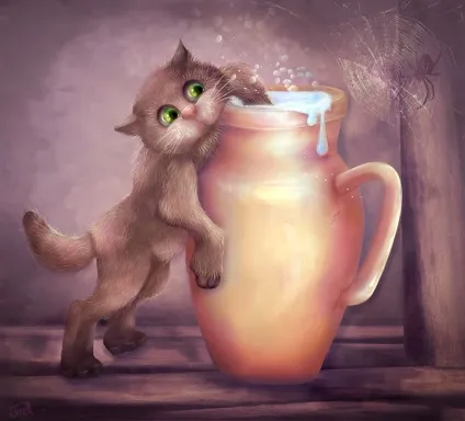 Про кота, і про сметану
