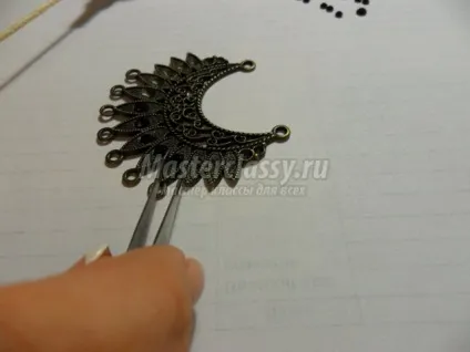 Підвіска і сережки своїми руками «подих сходу» (своїми) Підвіска і сережки своїми руками «подих сходу»