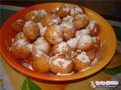 Пончики з сиру рецепт