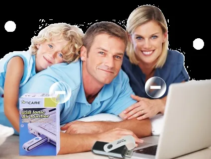 Портативний іонізатор повітря ioncare, usb (іонізатор) Портативний іонізатор повітря ioncare, usb