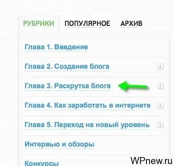 Правильно seo оптимізовані wordpress рубрики