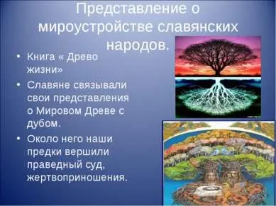 Презентація - світове дерево як відображення єдності світу - завантажити безкоштовно