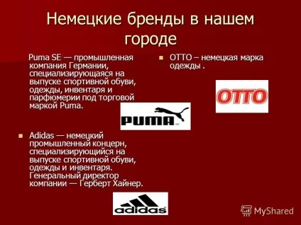 Презентація на тему німецький навколо нас (з.) Презентація на тему німецький навколо нас