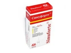 застосування Сінуфорте