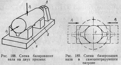 Приклади базування заготовок (призми) Приклади базування заготовок