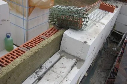 Застосування кладок сіток для газобетонних блоків (кладок) Застосування кладок сіток для газобетонних блоків