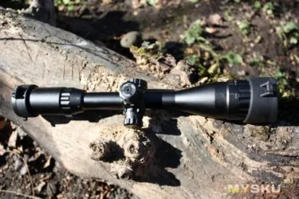 Приціл utg leapers 3-9x40 з підсвіткою