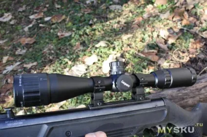 Приціл utg leapers 3-9x40 з підсвіткою